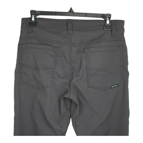 prAna Brion Pant Mens 28Wx25.5L Gray Straight Leg Nylon Stretch Outdoor - Picture 5 of 8